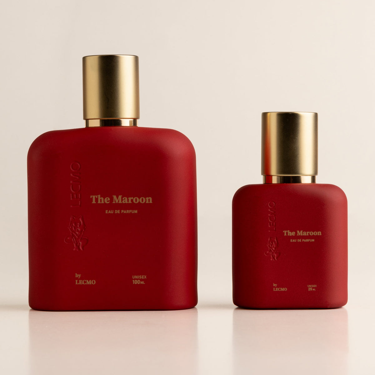 Lecmo The Maroon frasco 125 ml e travel