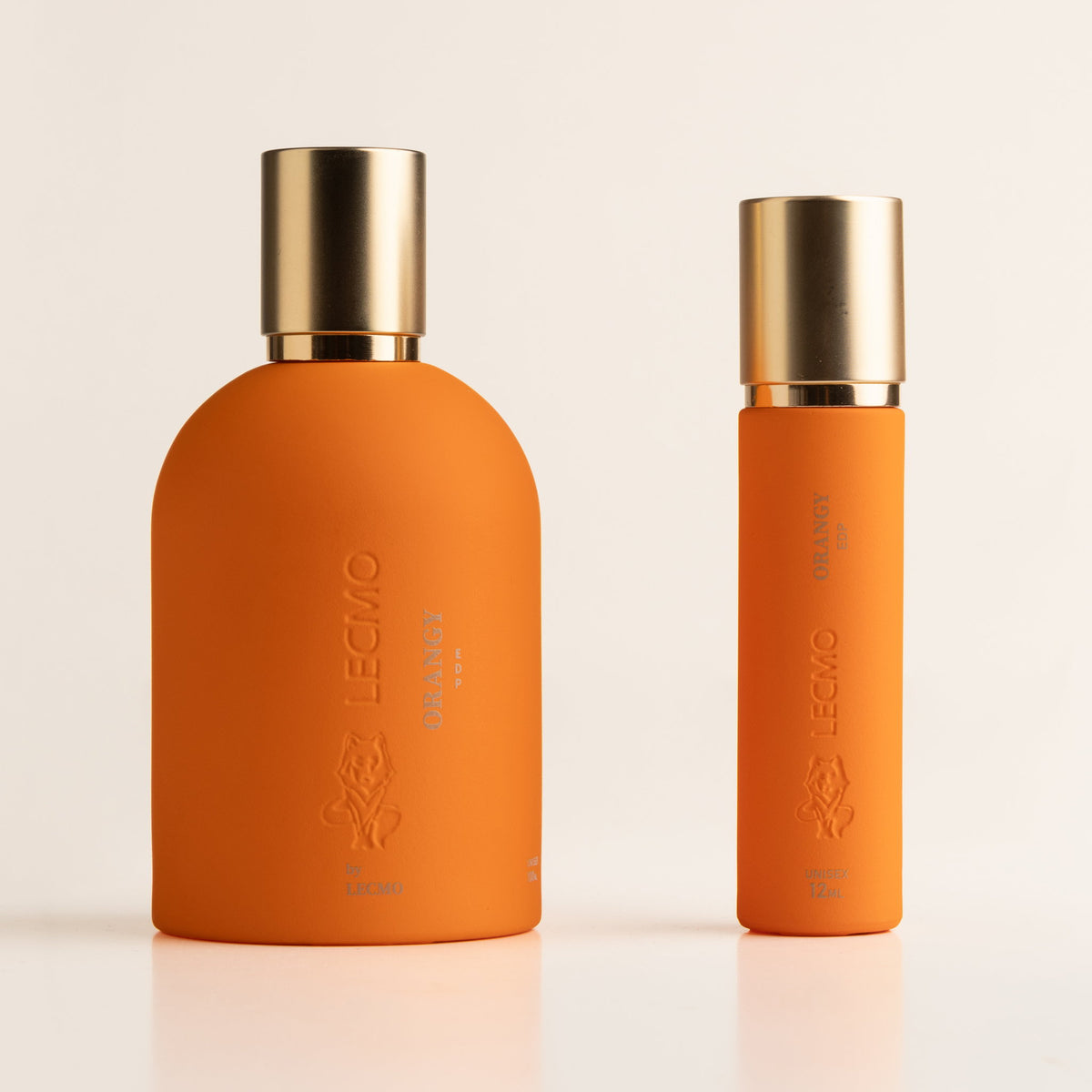 Lecmo Orangy frasco e travel spray