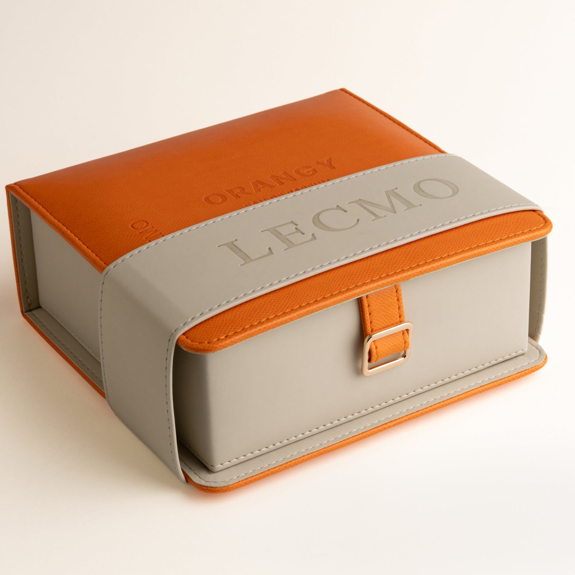 Lecmo Orangy embalagem premium